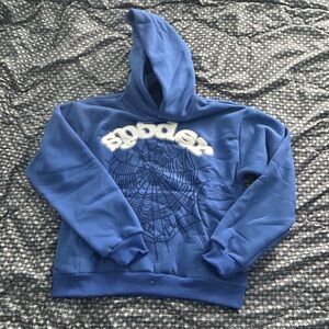Blue sp5der Hoodie